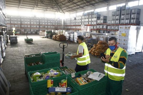 El Banco de Alimentos recauda en Cantabria 350.000 euros, el triple de lo esperado
